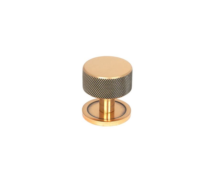 Anvil Polished Bronze Brompton 32mm Cabinet Knob (plain) | 46870