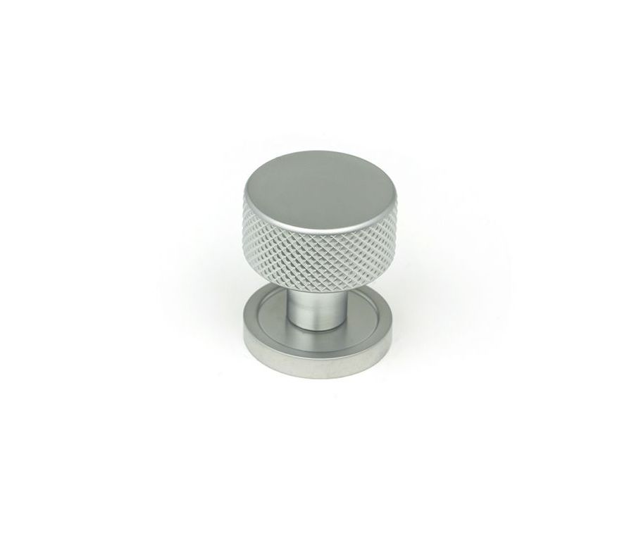 Anvil Satin Chrome Brompton 25mm Cabinet Knob (plain) | 46876