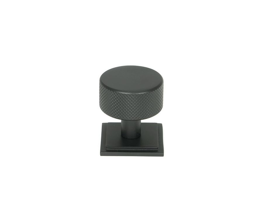 Anvil Matt Black Brompton 32mm Cabinet Knob (Square) | 46881