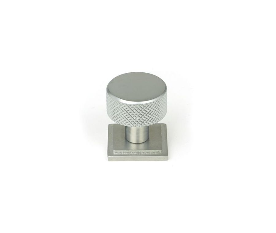 Anvil Satin Chrome Brompton 25mm Cabinet Knob (Square) | 46884