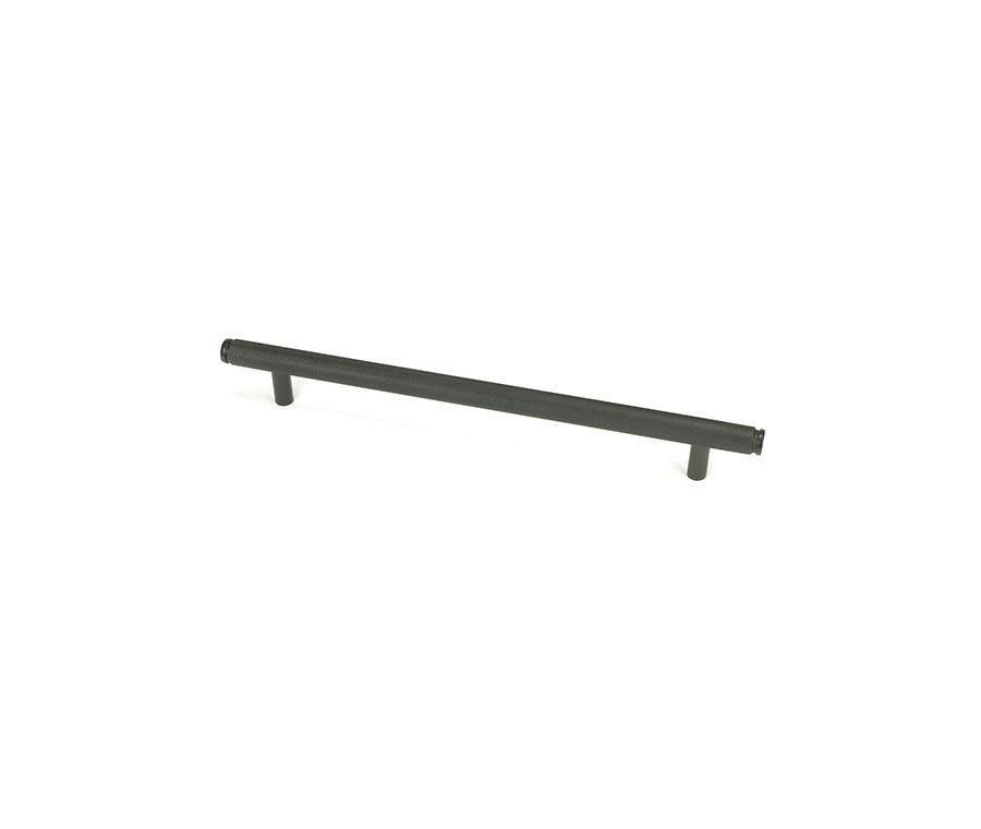 Aged Bronze 284mm Full Knurled Brompton Large Pull Handle | 46905