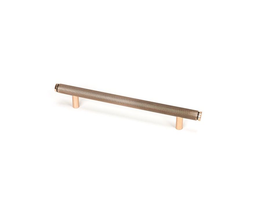 Polished Bronze 220mm Full Knurled Brompton Medium Pull Handle | 46907