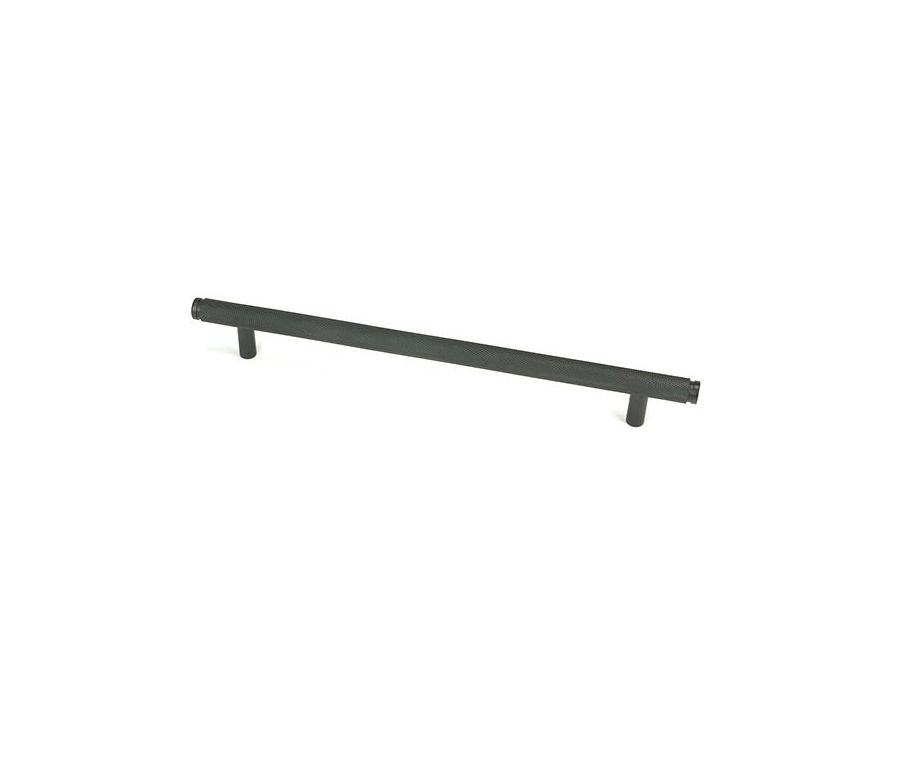 Matt Black 284mm Full Knurled Brompton Large Pull Handle | 46914