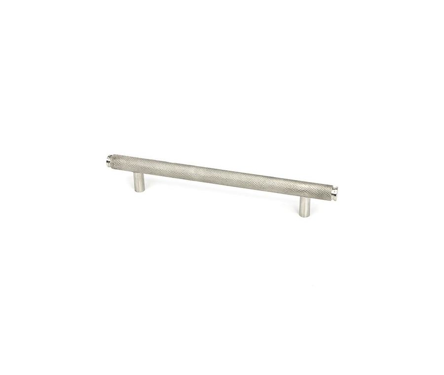 Satin SS 220mm Full Knurled Medium Brompton Pull Handle | 46922