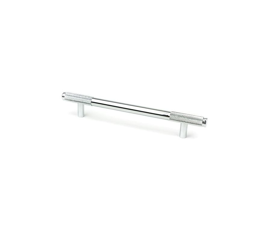 Polished Chrome 220mm Half Knurled Brompton Medium Pull Handle | 46928