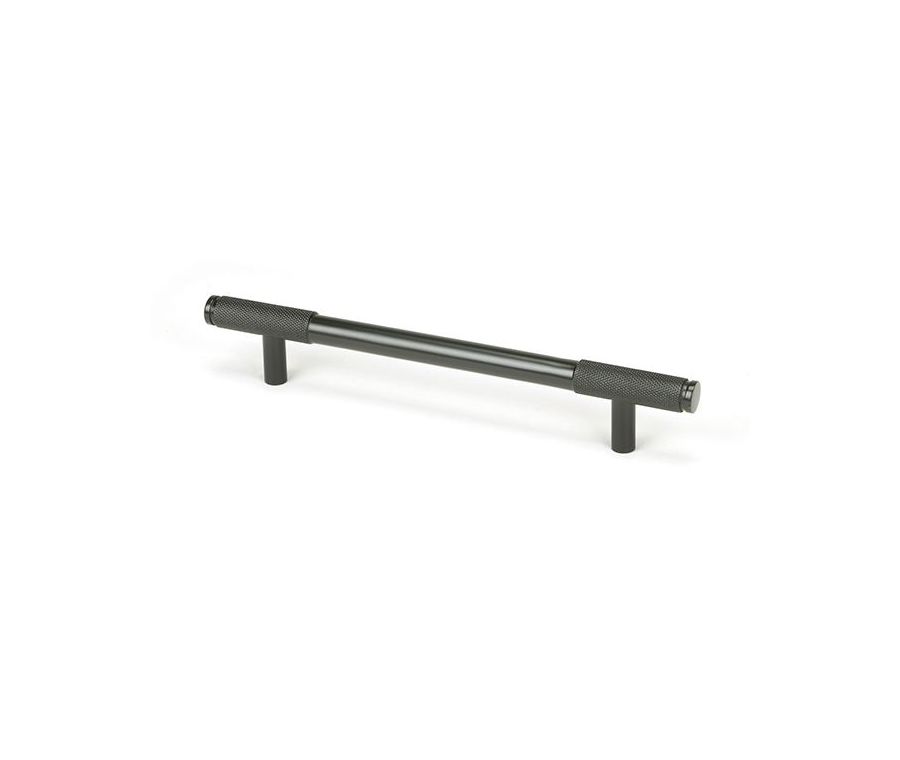 Aged Bronze 220mm Half Knurled Brompton Medium Pull Handle | 46934