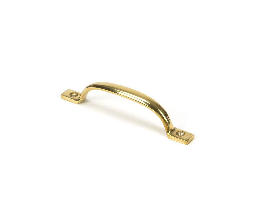 From the Anvil Polished Brass Slim Sash Pull | 46959