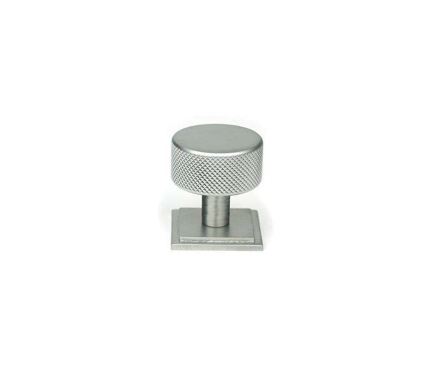 Anvil Satin Chrome Brompton 32mm Cabinet Knob (Square) | 47082