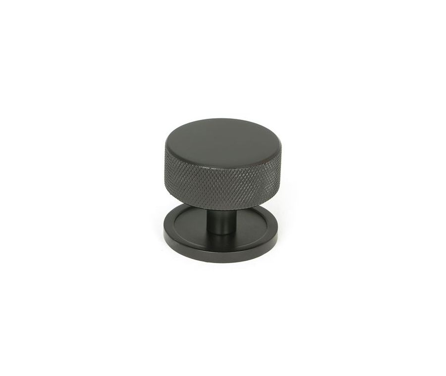 Anvil Aged Bronze Brompton 38mm Cabinet Knob (plain) | 47149
