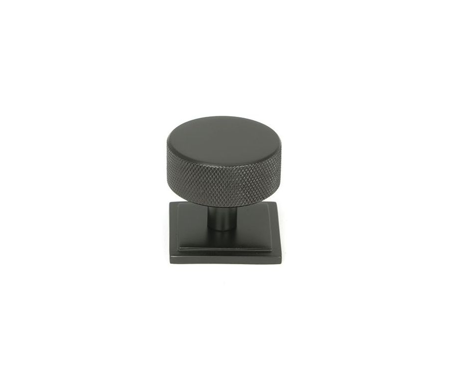 Anvil Aged Bronze Brompton 38mm Cabinet Knob (Square) | 47152