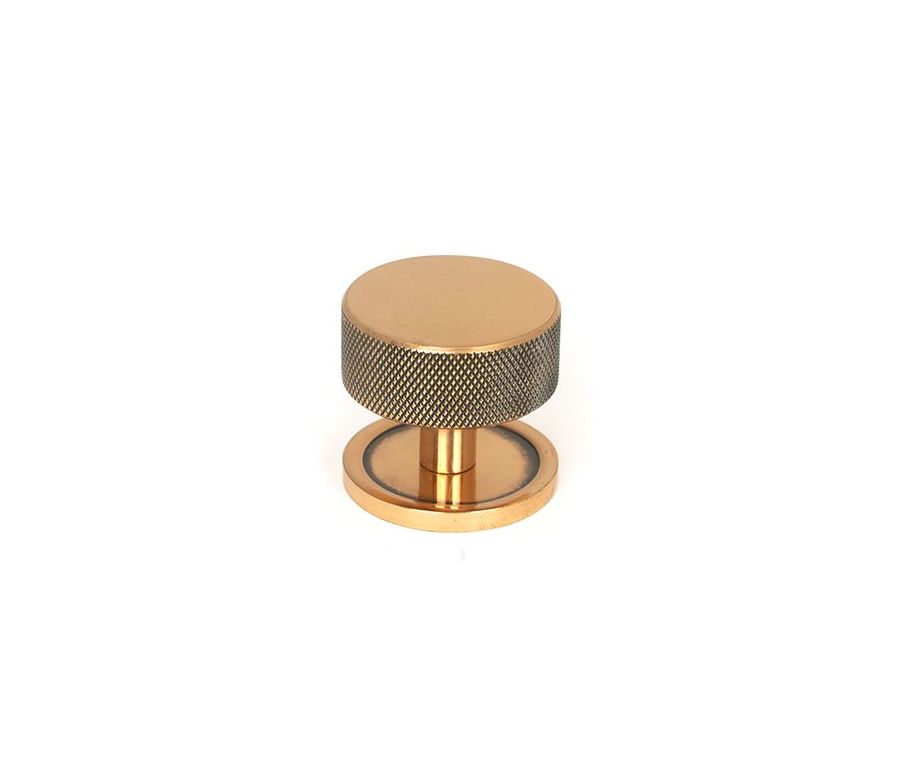Anvil Polished Bronze Brompton 38mm Cabinet Knob (plain) | 47153