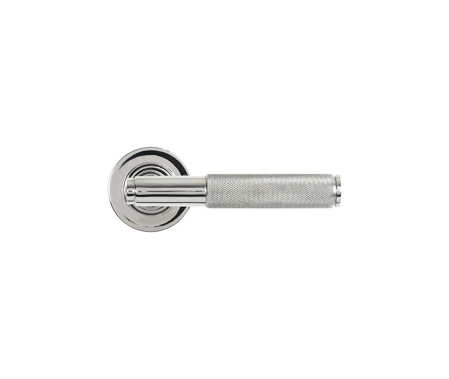 Set Polished SS (316) Brompton Lever on Plain rose | 49844 | 50069