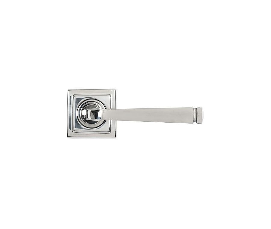 Set Polished SS (316) Avon Lever on Square rose | 49855 50080