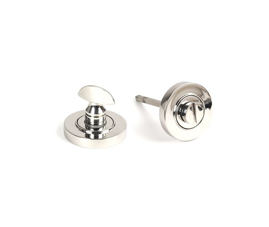 Polished SS (316) Bathroom Thumbturn Snib & Release (Plain) | 49860