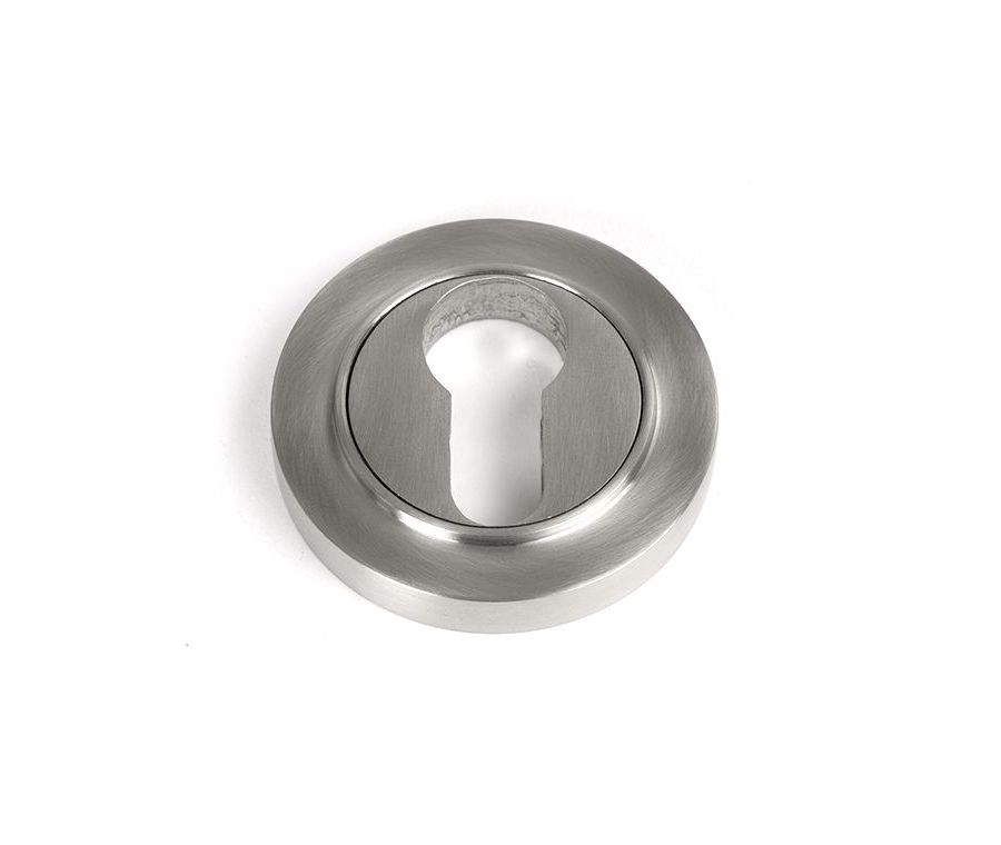 Satin SS (316) Round Euro Escutcheon (plain) | 49872