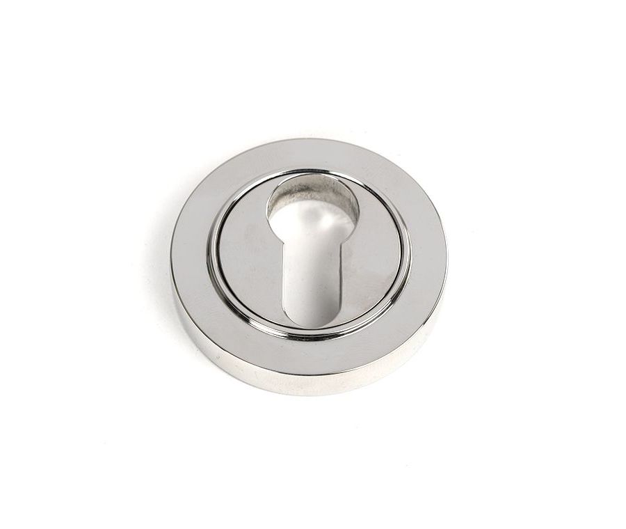 Polished SS (316) Round Euro Escutcheon (plain) | 49876