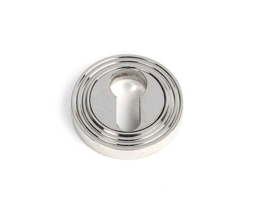 Polished SS (316) Round Euro Escutcheon (Beehive) | 49878