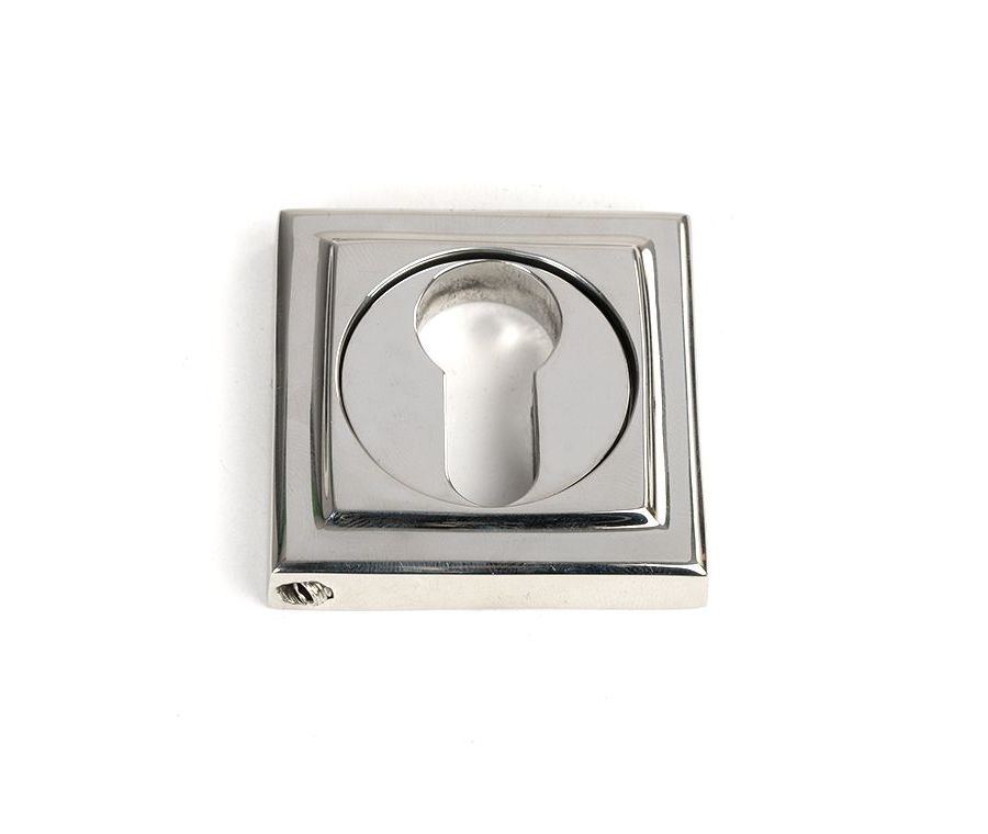 Polished SS (316) Euro Escutcheon (Square) | 49879
