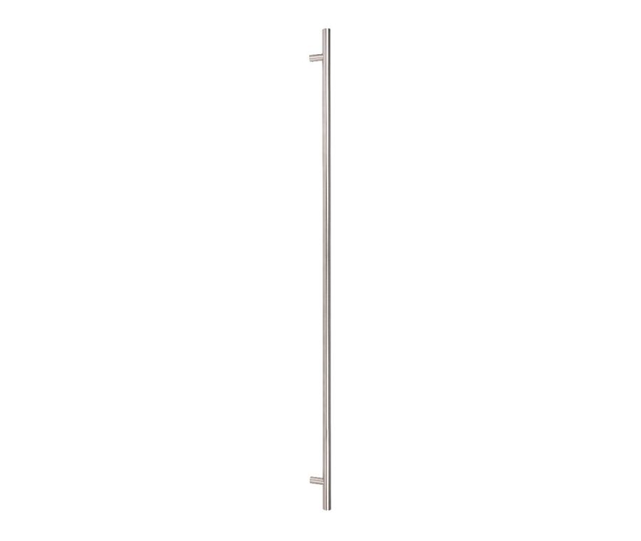 From the Anvil 1800mm (316) Satin Stainless Steel Bolt Through T Bar Pull Handle | 50237