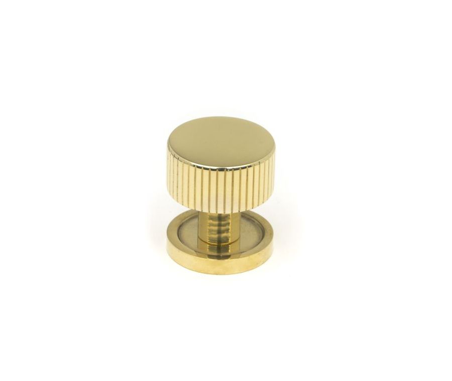 Polished Brass Judd 25mm Cabinet Knob (Plain) | 50361