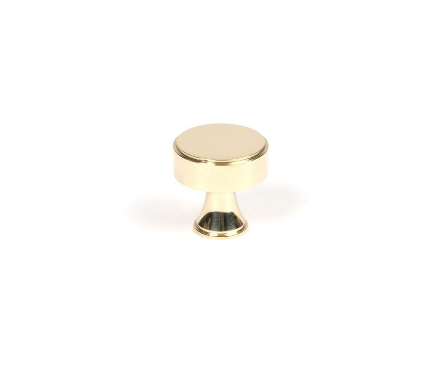 Anvil Polished Brass Scully 25mm Cabinet Knob| 50484