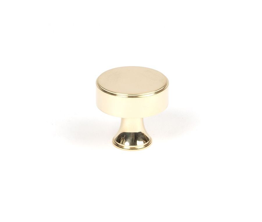 Anvil Polished Brass Scully 32mm Cabinet Knob| 50485