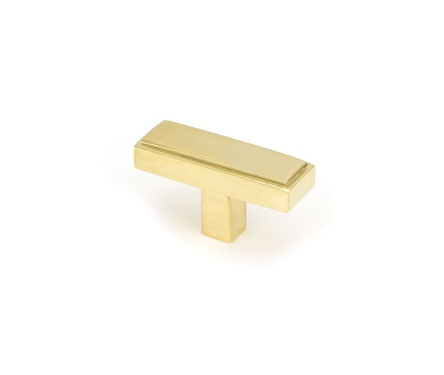 Anvil Polished Brass Scully T Bar Cabinet Knob| 50490