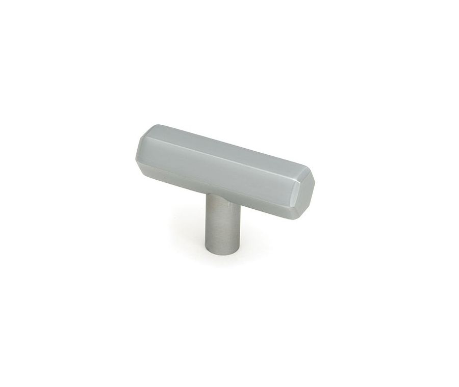Anvil Satin Chrome Kahlo T Bar Cabinet Knob| 50547