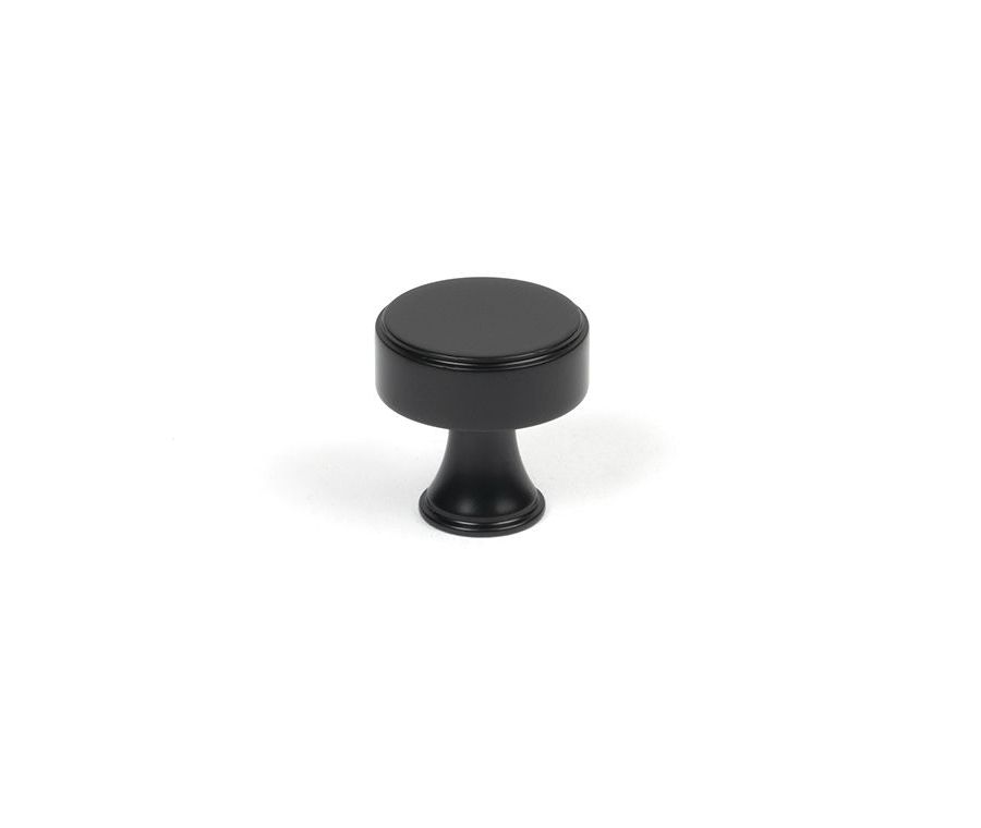 Anvil Matt Black Scully 25mm Cabinet Knob| 50554