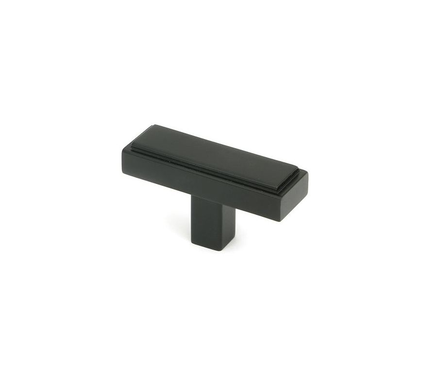 Anvil Matt Black Scully T Bar Cabinet Knob| 50560