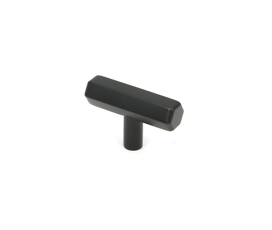 Anvil Matt Black Kahlo T Bar Cabinet Knob| 50561