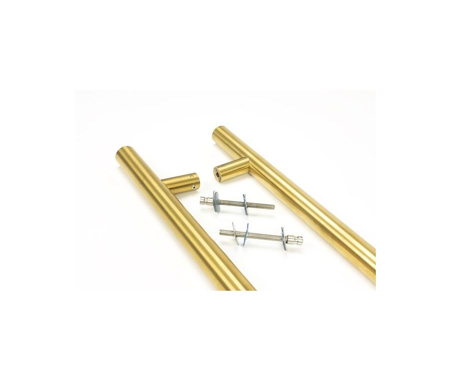 Aged Brass (316) 1500mm Back to Back T Bar Pull Handle | 50811