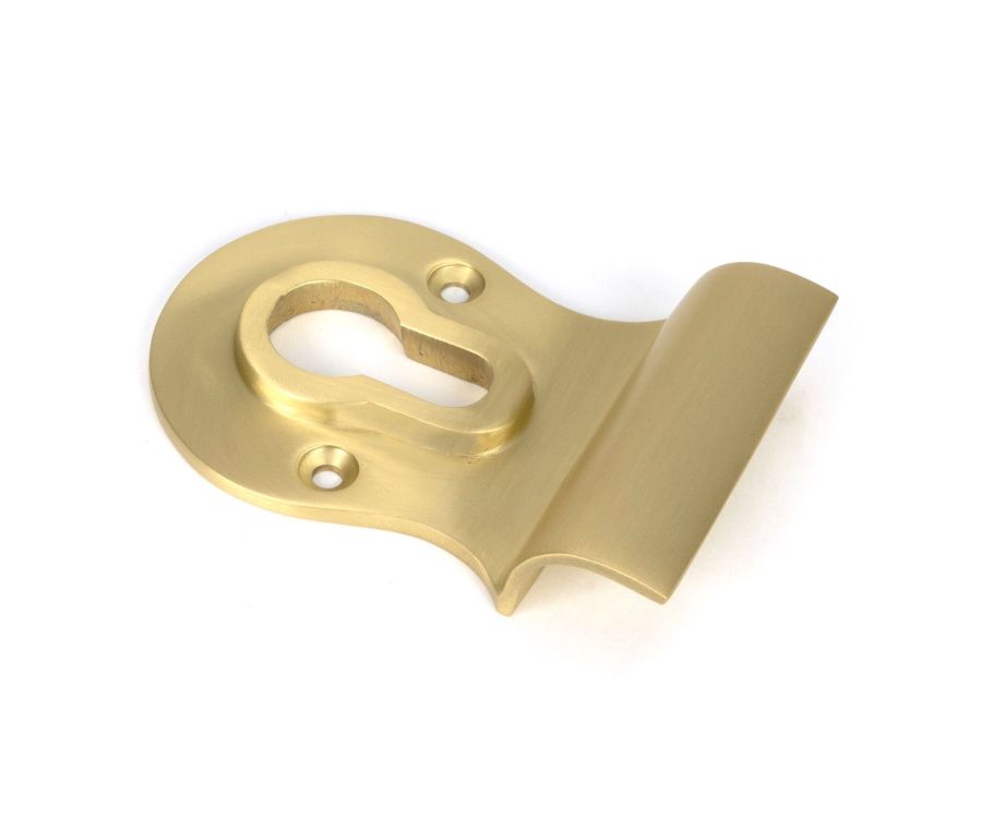 From the Anvil Satin Brass Euro Door Pull | 50898