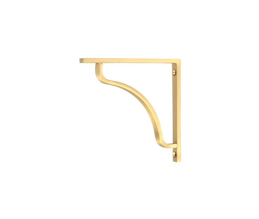 Anvil Satin Brass 150 x 150mm Abingdon Shelf Bracket| 51087