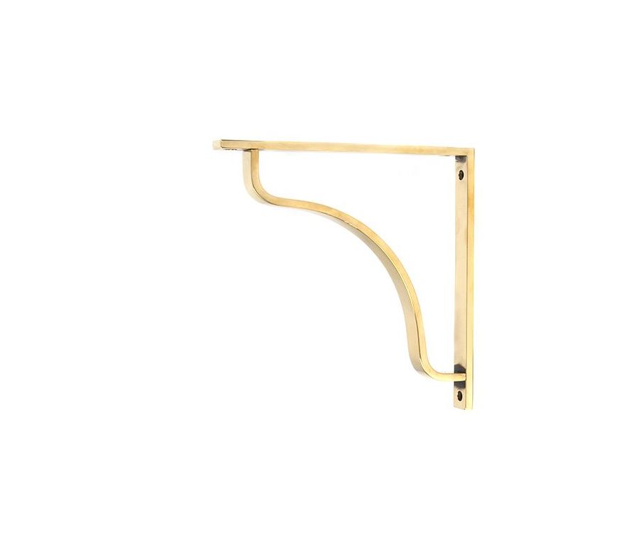Anvil Aged Brass 200 x 200mm Abingdon Shelf Bracket| 51096