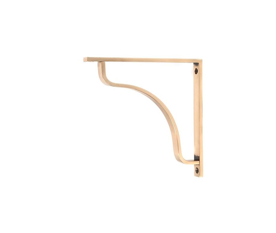 Anvil Polished Bronze 200 x 200mm Abingdon Shelf Bracket| 51103