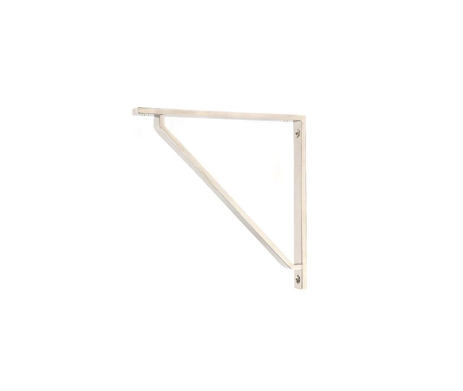 Anvil Polished Nickel 200 x 200mm Barton Shelf Bracket| 51121