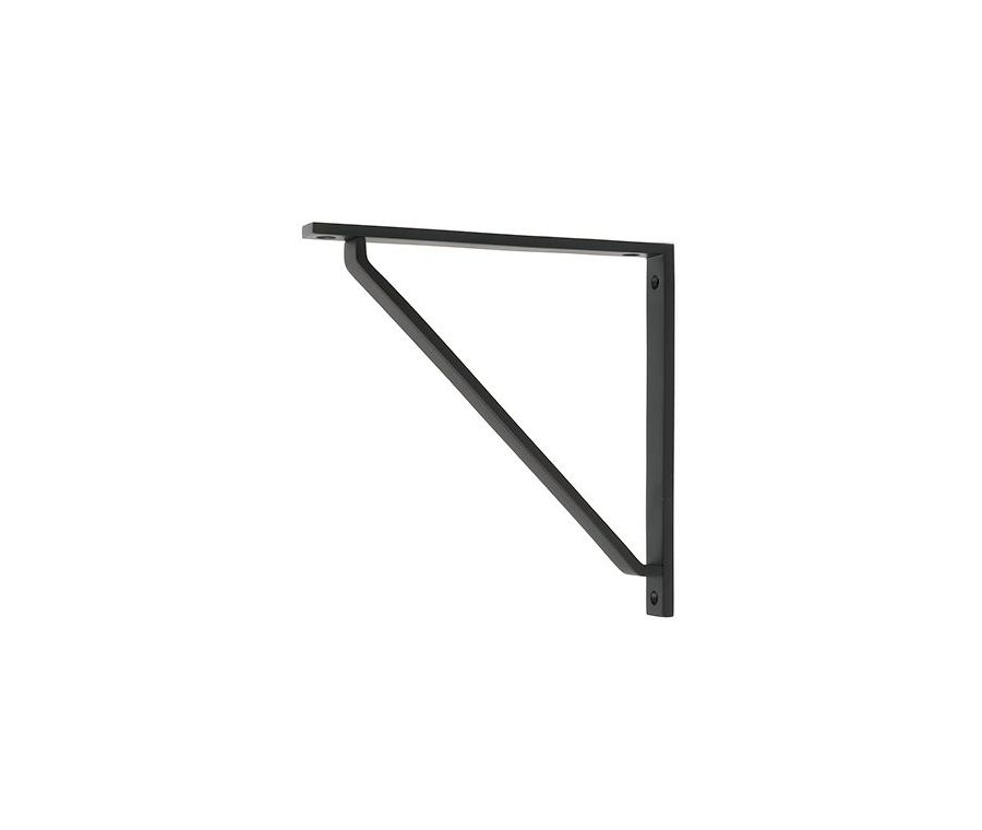Anvil Matt Black 200 x 200mm Barton Shelf Bracket| 51124
