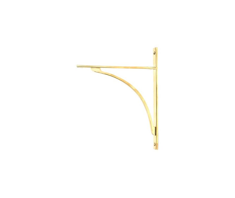Anvil Polished Brass 314 x 250mm Apperley Shelf Bracket| 51135