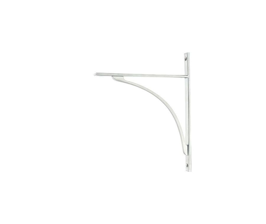 Anvil Satin Chrome 314 x 250mm Apperley Shelf Bracket| 51140