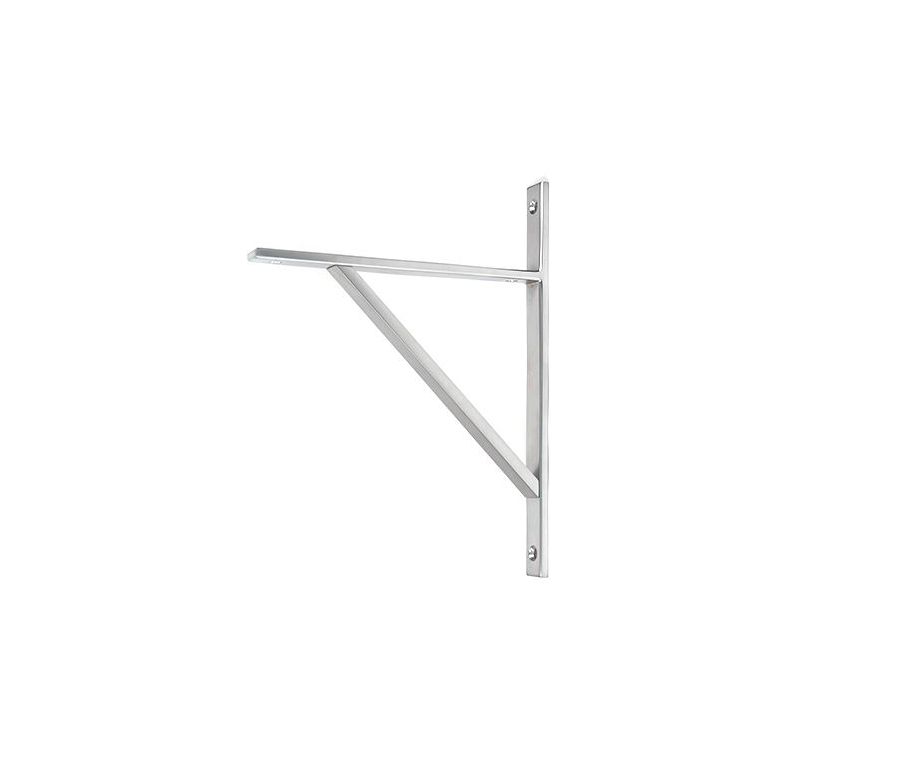 Satin Chrome Chalfont Shelf Bracket (260mm x 200mm)
