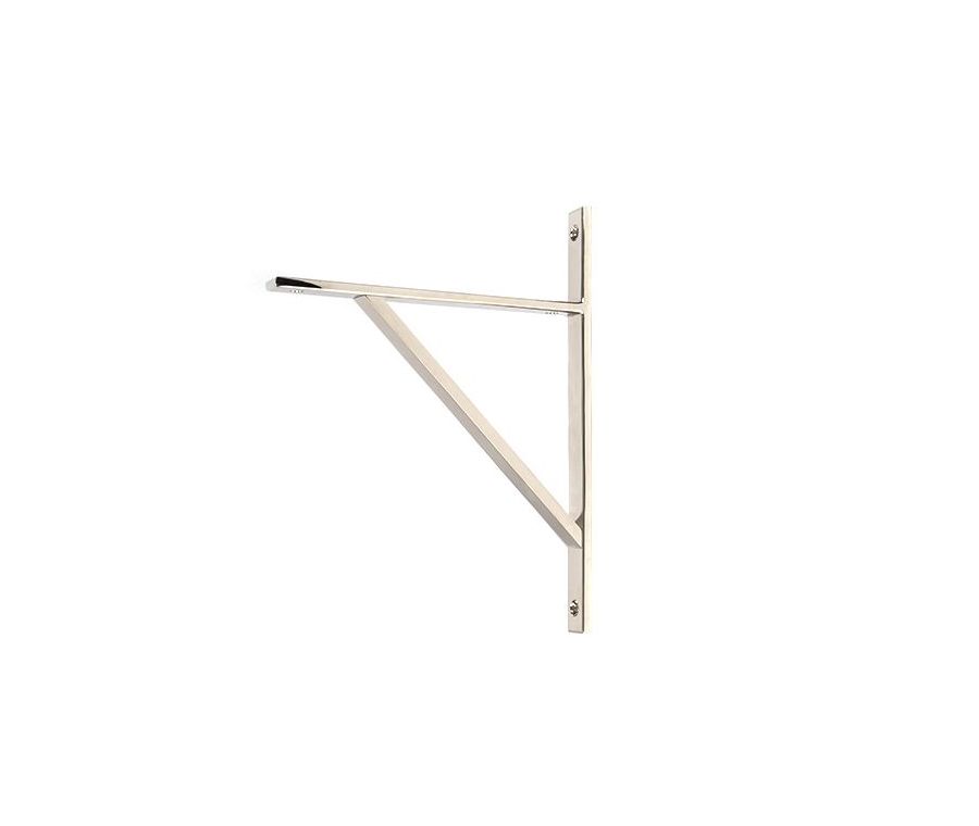 Polished Nickel Chalfont Shelf Bracket (260mm x 200mm)