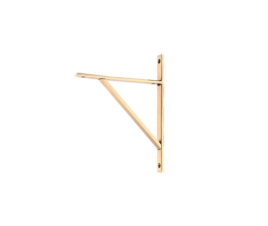 Polished Bronze Chalfont Shelf Bracket (260mm x 200mm)