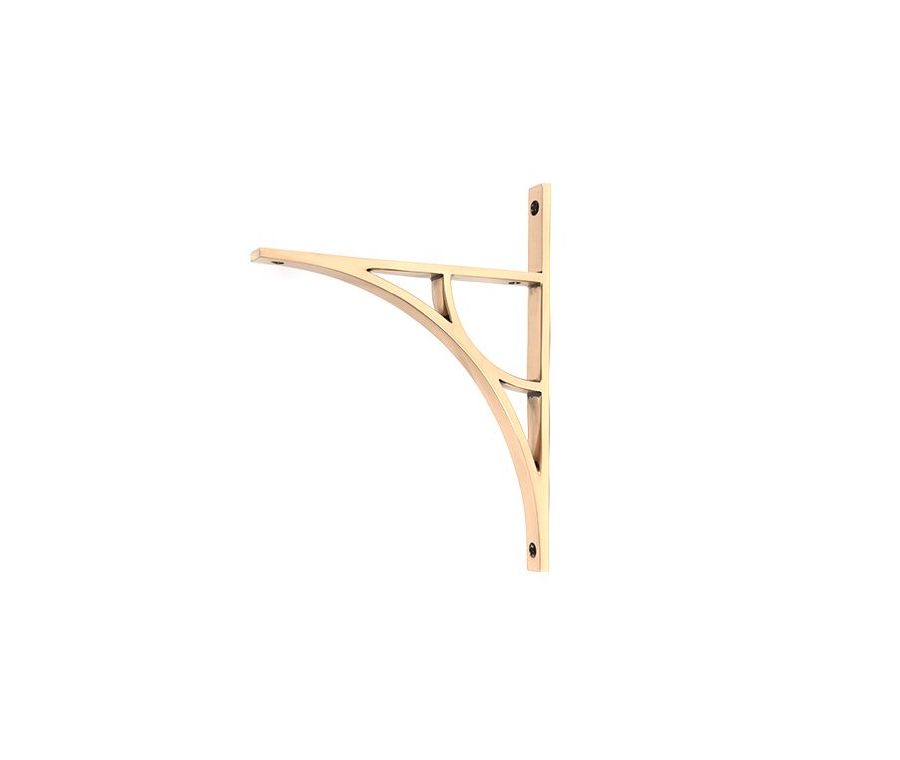 Polished Bronze Tyne Shelf Bracket (260mm x 200mm)
