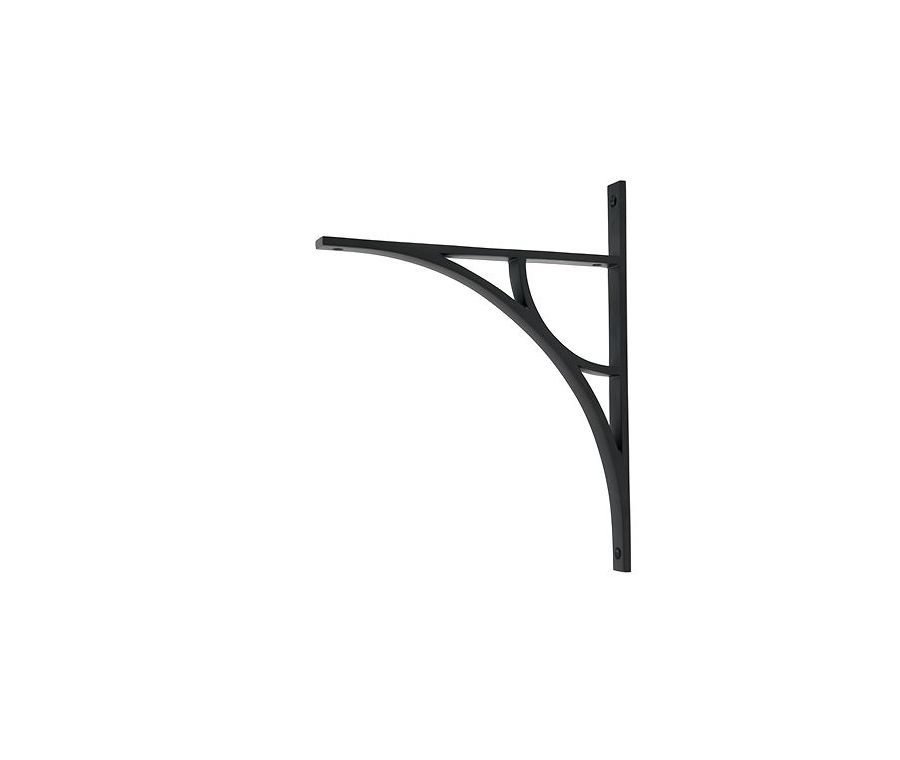 Matt Black Tyne Shelf Bracket (314mm x 250mm)