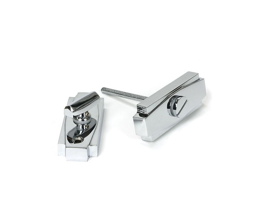 Set Anvil Polished Chrome Art Deco Thumbturn & Snib Release | 51206