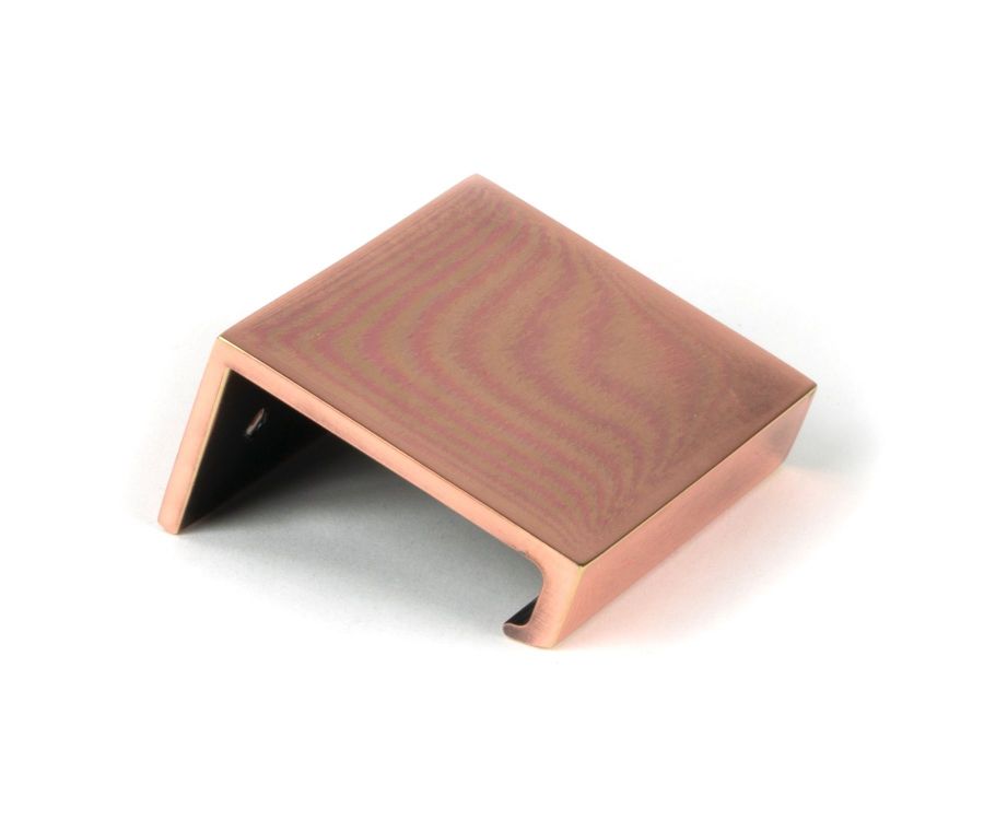 Polished Bronze 50mm Plain Edge Pull | 51217