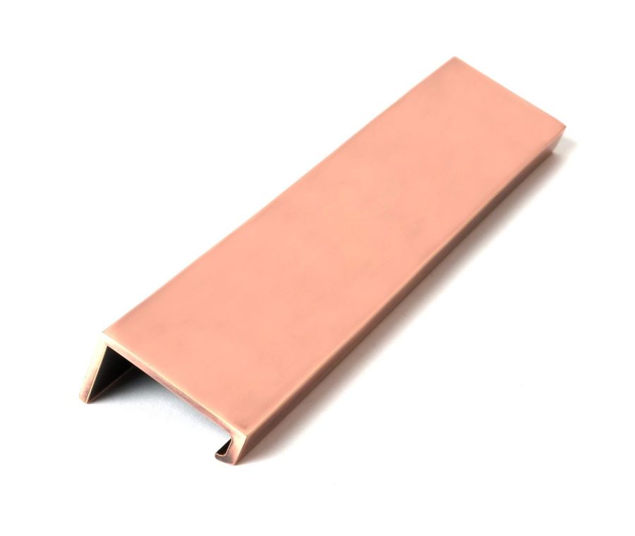 Polished Bronze 200mm Plain Edge Pull | 51219