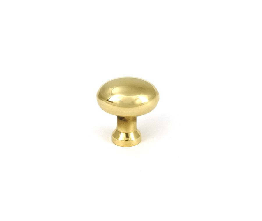Aged Brass Moore Cabinet Knob - 25mm