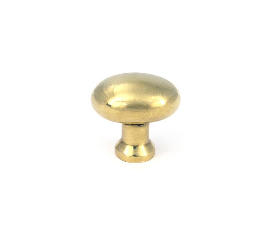 Aged Brass Moore Cabinet Knob - 32mm